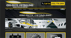 Desktop Screenshot of onsitedetailing.net